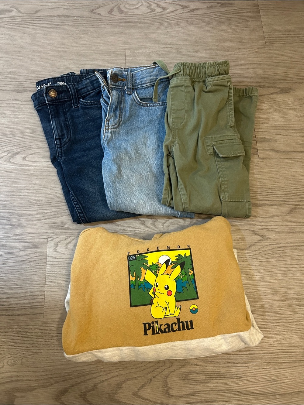 Boys Pants and Sweater Bundle